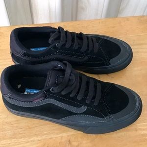 VANS ; Men’s  Black Suede Sneakers.